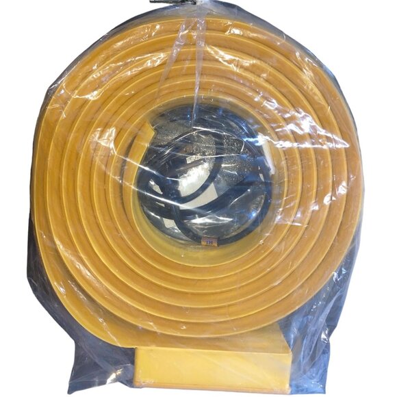 Flexiduct Lay-Flat AC Power Extension 12 Foot Yellow 12EF3 - Picture 2 of 3